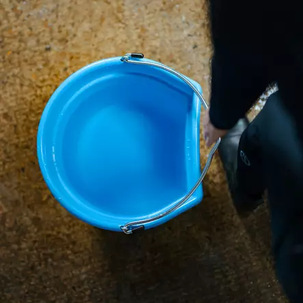 Muoviämpäri suora sivu 20l vaaleansininen Hansbo Sport - Hevosen juoma-astiat ja -automaatit - 056502 - 2