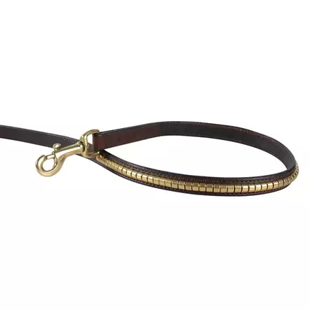 Nahkatalutin Clincher180cm ruskea Hansbo Sport - Koiran nahkataluttimet - 056532 - 2