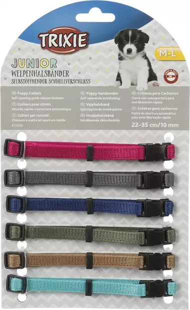 Pentuepanta 6kpl M/L 22-35cm mix 15556 - Koiran pika- ja pistolukkopannat - 007792 - 3