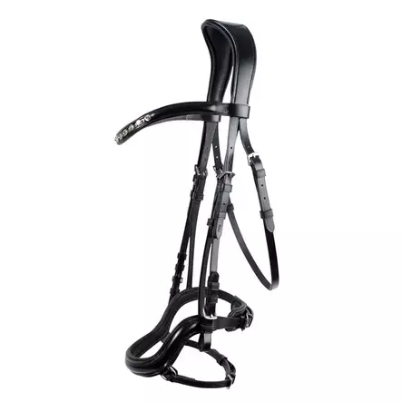 Suitset Jessie musta ilman ohjia Hansbo Sport - Ratsuhevosen suitset ja turpahihnat - 056582 - 1