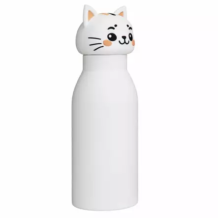Termospullo Luna Kissa 450ml valkoinen Buddy - Koti ja sisustus - 059462 - 2