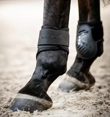 Vuohissuojat Pro Bamboo L musta Horseware - Hevosen vuohis- ja hivutussuojat - 055432 - 1