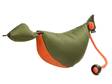Lintudummy Trainer L 600g khaki-oranssi Mystique - Dummyt, riistakoulutus, metsästys - 035022 - 1