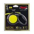 NEON XS 3m max 12kg nauha keltainen Flexi - Koiran kelataluttimet - 004572 - 2
