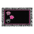 Ruokailualusta Zebra musta 51x30cm Drymate - Koiran ruokinta-alustat - 011202 - 1