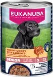 Senior Kana Kalkkuna Porkkana 400g säilyke Eukanuba - Säilykeet pennuille ja kasvatukseen - 055252 - 1