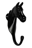 Koukkunaulakko Hevosen pää musta HKM-sports - Hevosen hoitovälineiden säilytys - 055792 - 1