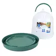 Juoma-automaatti ECO 7L kahvalla vihreä Duvo+ - Kotieläin lintujen ruokinta - 056982 - 5