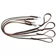 Nahkatalutin 12mmx180cm BGB-lukko ruskea Alac - Koiran nahkataluttimet - 057272 - 1