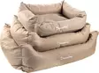 Reunapeti Dreambay Rectangle vettähylkivällä kankaalla 120x95x28cm beige Flamingo - Koiran reunalliset pedit - 057452 - 2