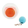 Aktivointipallo Dog Rumble Puzzle Topsy Treat Ball 12cm oranssi Nina Ottosson - Koiran aktivointilelut - 055692 - 1