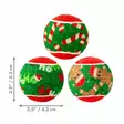 Holiday SqueakAir Ball M 6,3cm KONG - Koiran pallot ja heittolelut - 054492 - 2