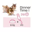 Kääpiöhamsterin ja hiiren rehuseos 400g PUUR Witte Molen - Hamsterin ja hiirien ruoka - 022622 - 6