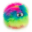Karvapallo Furballz Rainbow S 10cm goDog - Koiran pehmolelut - 010692 - 2