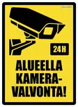 Kyltti Alueella kameravalvonta! - Varoitus- ja huomiokyltit - 053372 - 1