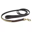 Nahkatalutin Clincher180cm ruskea Hansbo Sport - Koiran nahkataluttimet - 056532 - 1