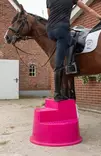 Nousuporras 3 askelmaa 55cm pyöreä pinkki Excellent kantavuus 120kg - Varusteet kentälle, ja maneesiin - 050412 - 4