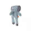 Pehmonorsu Trunky The Elephant 25cm harmaa Block Heads Growl - Koiran pehmolelut - 054522 - 2