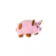 Pehmopossu Trofflers Oinkers 20x14cm pink Growl - Koiran pehmolelut - 054512 - 3