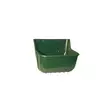 Ruokinta-astia irroitettavalla reunalla 15L 42x32x30cm vihreä VPlast - Hevosen ruokinta-astiat ja ämpärit - 055262 - 2