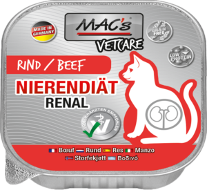 Cat Renal Diet Nauta 100g MAC's Vet - Kissan erikoisruokavalio säilykkeet - 023412 - 1