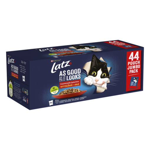 Countryside Selection 44x85g jelly Latz - Aikuisten kissojen säilykkeet - 034762 - 1