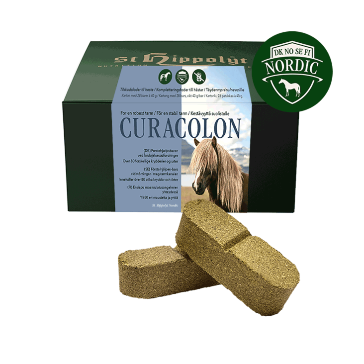 CuraColon 28kpl pala St Hippolyt - Lisäravinteet hevosen ruoansulatukselle - 029202 - 1