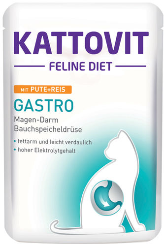 Gastro Kalkkuna Riisi 85g pss Kattovit - Kissan erikoisruokavalio säilykkeet - 011832 - 1