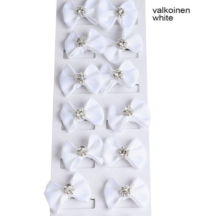 Harjarusetti valkoinen 16kpl Equitare - Hevosen harjat, suat ja letitys - 038642 - 1