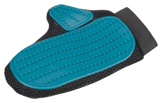 Harjauskinnas turkoosi 18x24cm Trixie - Koiran harjat, karstat ja suat - 010202 - 1