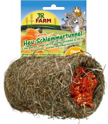Heinätunneli 125g porkkanatäyteellä JR Farm - Pieneläinten pesät ja pedit - 007952 - 1