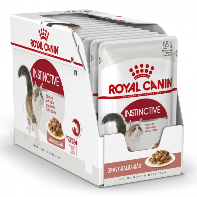Instinctive Adult Gravy 12x85g kastike Royal Canin - Aikuisten kissojen säilykkeet - 006092 - 1