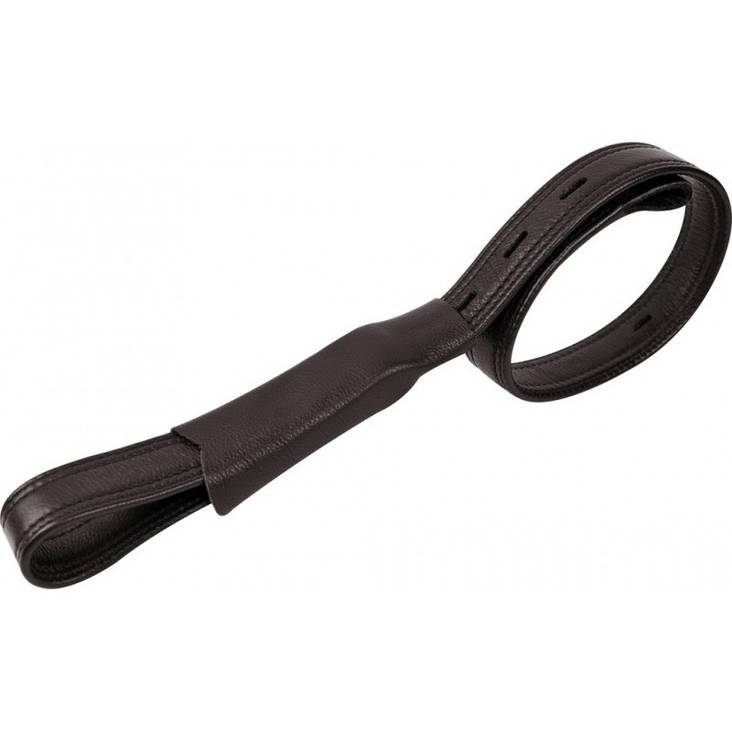 Jalustinhihnat 60cm/28mm musta nahkaa ET - Jalustimet ja -jalustinhihnat - 029242 - 1