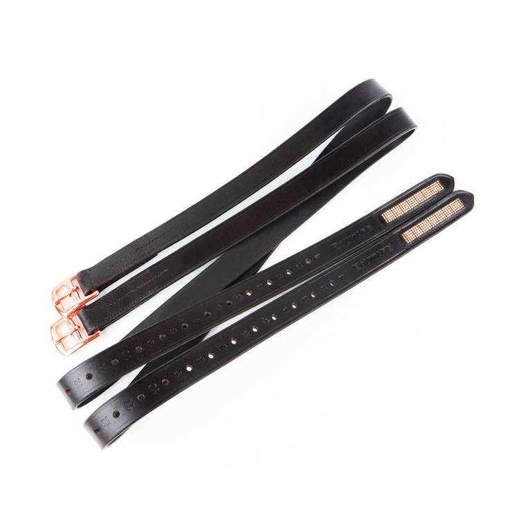 Jalustinhihnat Crystal FULL 125cm ruskea-pink Equitare - Jalustimet ja -jalustinhihnat  - 033512 - 1