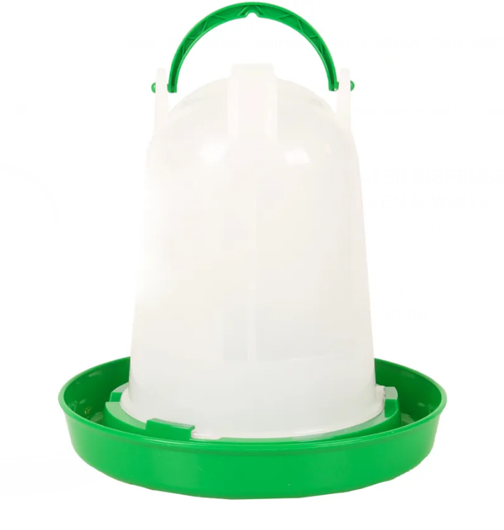 Juoma-automaatti Twist 1L kanoille Flamingo - Kotieläinten juoma-astiat ja -automaatit - 032552 - 1