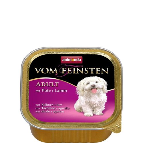 Kalkkuna Lammas 150g Vom Feinsten AM dog - Koiran säilykkeet aikuisille koirille - 012442 - 1