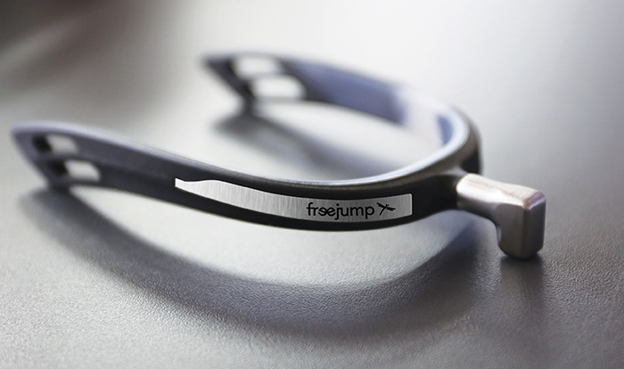 Kannukset Spur'one hammer mustat Freejump - Ratsastajan kannukset ja tarvikkeet - 022612 - 4