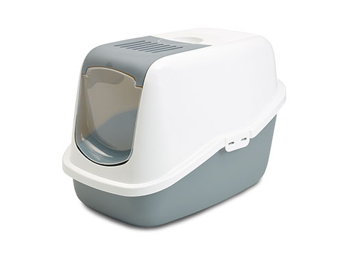 Kattovessa Nestor 56x39x38,5cm harmaa Savic - Kissan katetut vessat - 010222 - 1