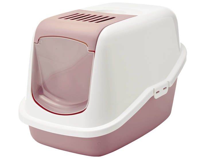 Kattovessa Nestor 56x39x38,5cm roosa Savic - Kissan katetut vessat - 020332 - 1