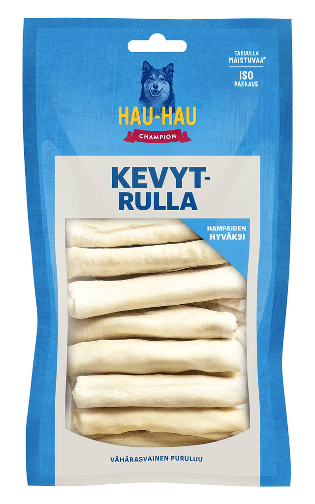 Kevytrulla 13cm 35kpl 700g Hau Hau Champion - Koirien puruluut - 029832 - 1