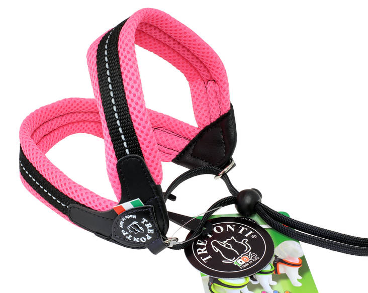 Valjas Easyfit mesh narulla neonpinkki Tre Ponti - Koiran perusvaljaat - 023172 - 1