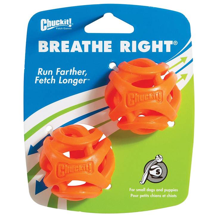 Kumipallo Breathe Right Fetch M 2kpl Chuckit - Koiran pallot ja heittolelut - 028932 - 1
