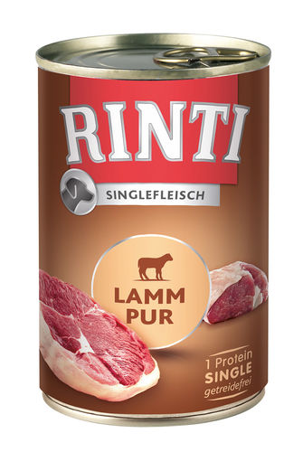 Lammas 100% 400g Pur Rinti - Koiran säilykkeet aikuisille koirille - 003792 - 1