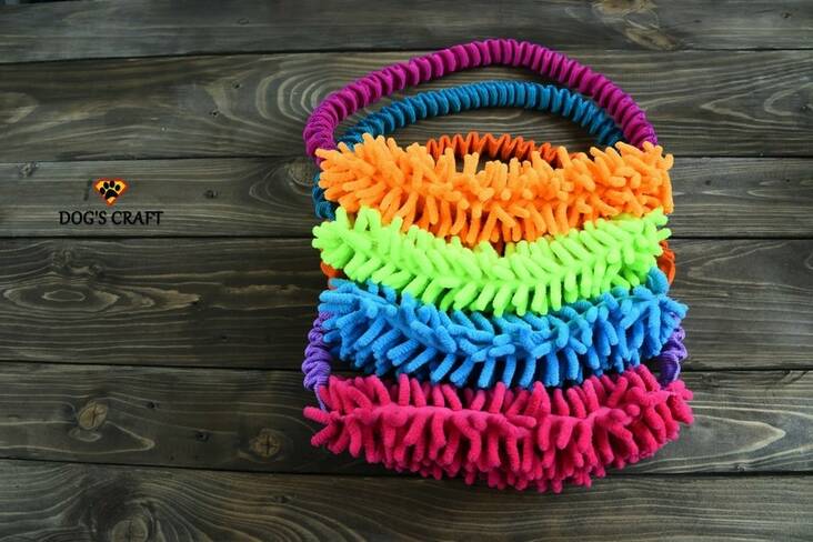 Motivointilelu Mopik Hula moppilenkki joustolla Dog's Craft - Motivointipatukat, -pallot, purutyynyt - 012632 - 1