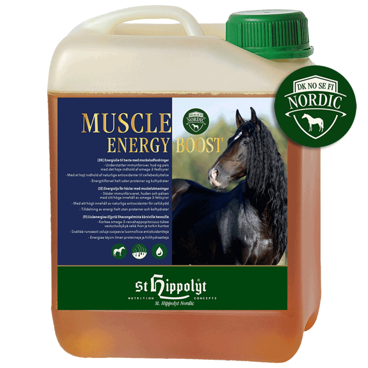 Muscle Energy Boost 2,5L St Hippolyt - Hevosen ravintoöljyt - 028682 - 1