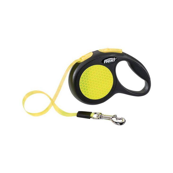 NEON XS 3m max 12kg nauha keltainen Flexi - Koiran kelataluttimet - 004572 - 1