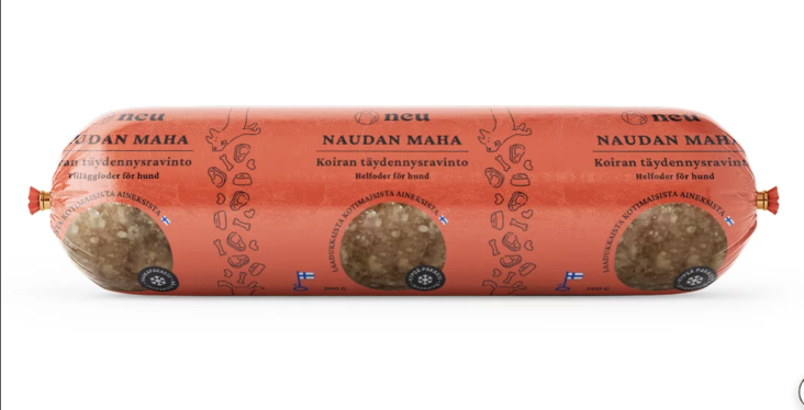 NEU NaudanMAHA 500g Neufrau - Koiralle pakastelihat ja -elimet - 035762 - 1