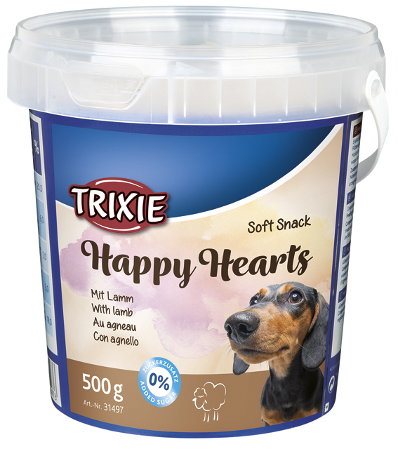 Namipala Happy Hearts 500g lammas Trixie - Koiran herkut ja makupalat - 007842 - 1