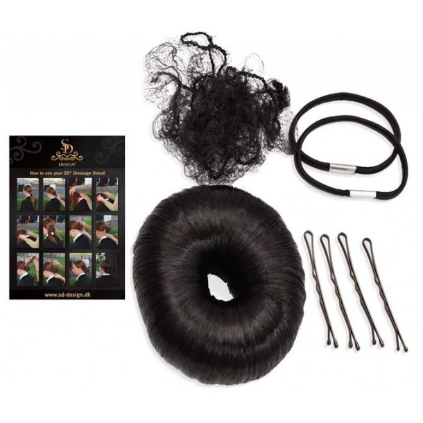 Nutturadonitsi setti musta SD Desing - Ratsastajan asusteet - 017272 - 1