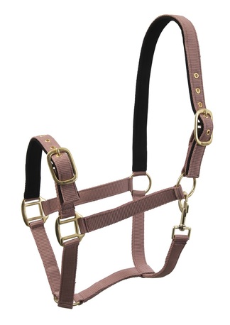 Nylonriimu Avery turvalta avattava topattu vaaleanpunainen Horse Comfort - Hevosen nylonriimut - 035272 - 1
